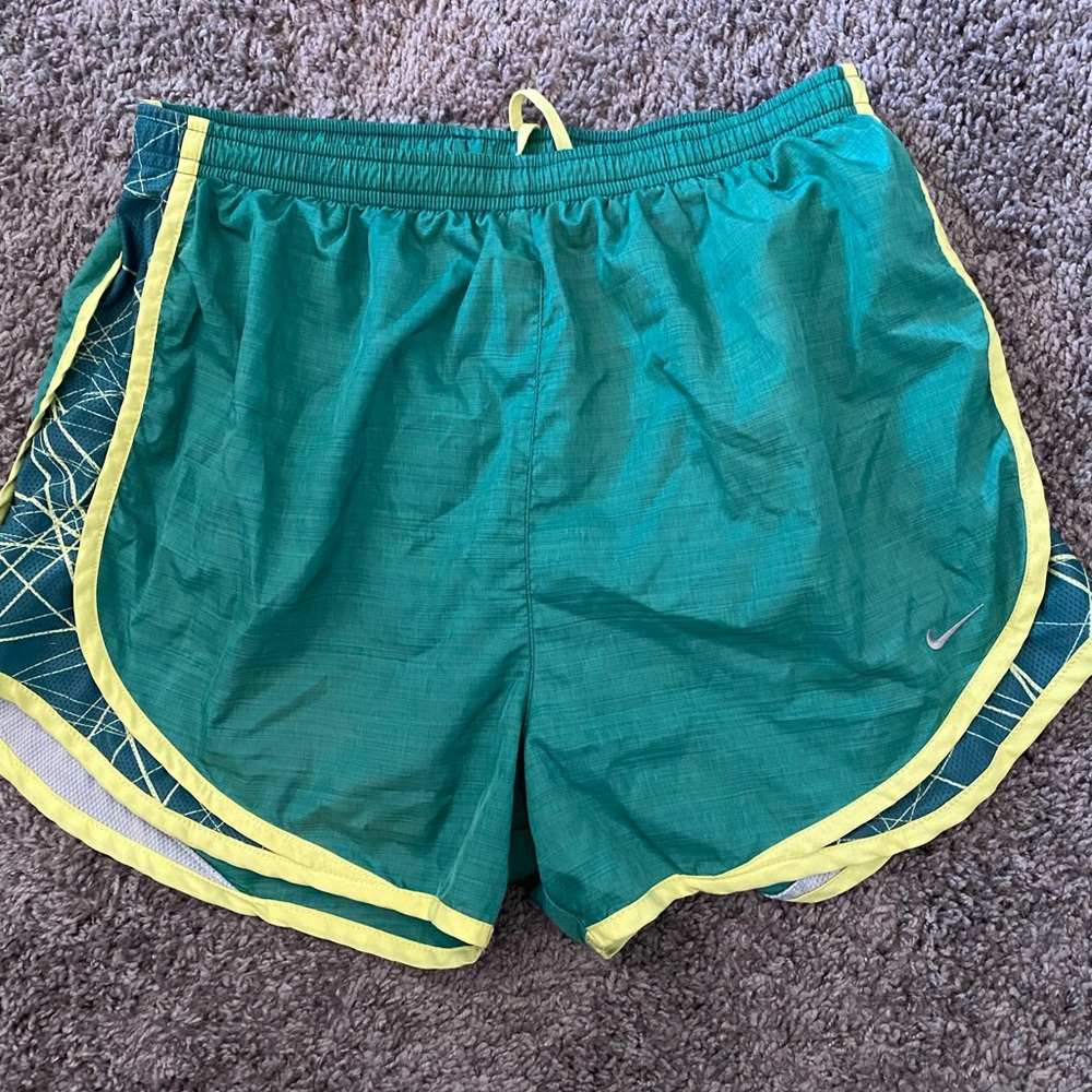 Women’s Nike athletic shorts with sports liner